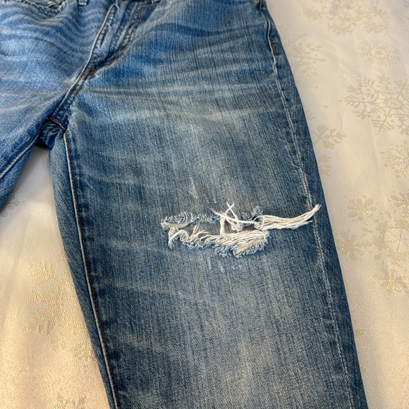 Madwell Rigid Skinny Distressed Cotton High Rise size 27 - Picture 2 of 7